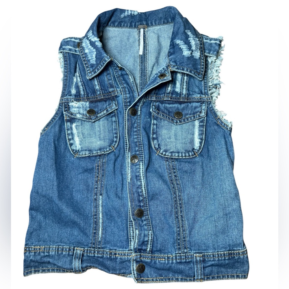 Free People Macrame Cargo Vest‎ - Picture 5 of 10